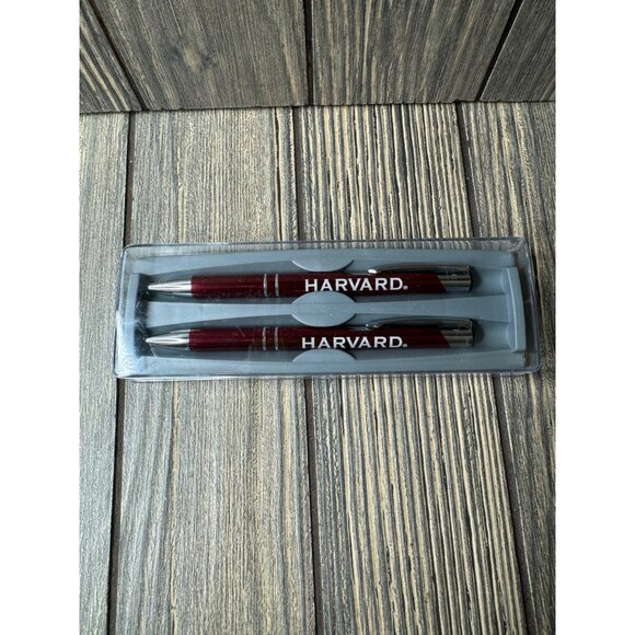 Harvard Pen & Pencil Set In Gift Box By Spirit Products Ltd - Picture 1 of 6